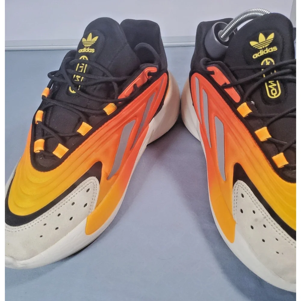 Adidas Ozelia Fiery Orange Yellow Gradient Men's Size 10.5 Sneakers G54894